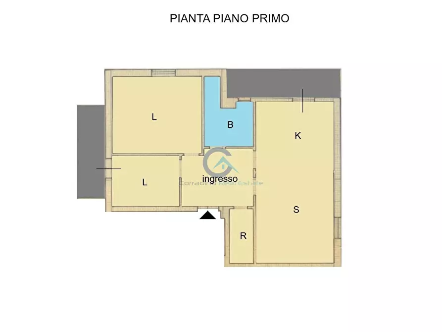 Immagine 13 di Trilocale in affitto  a Catanzaro