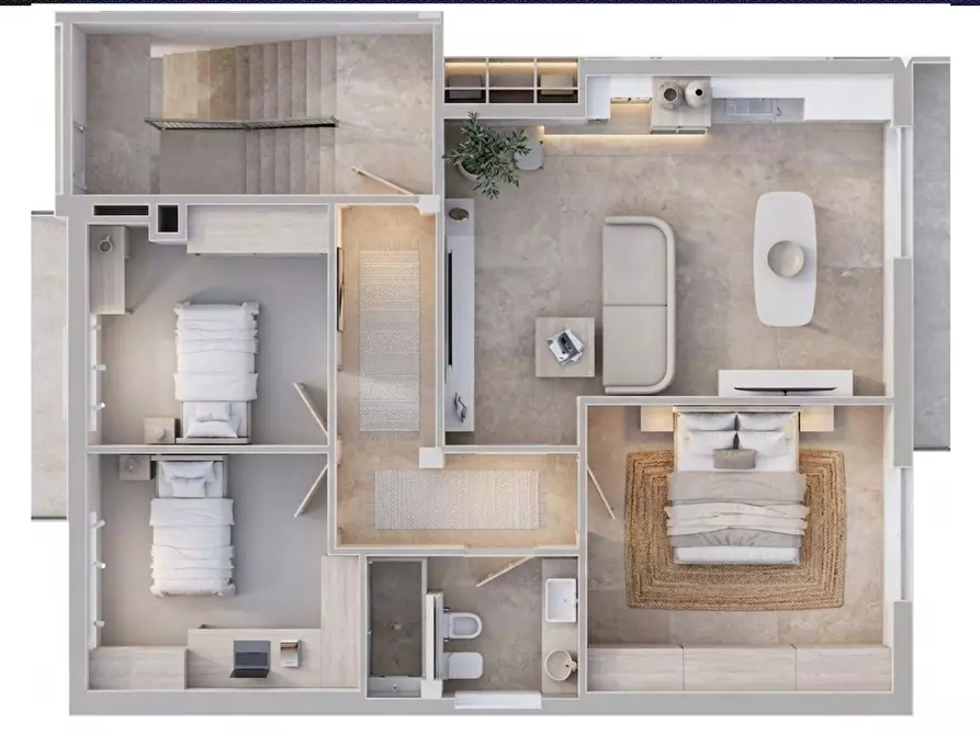 Immagine 10 di Quadrilocale in vendita  in Via Madonnina 5 a Borgosatollo