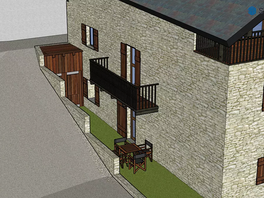 Immagine 21 di Rustico / casale in vendita  in Borgata Allevè a Pragelato