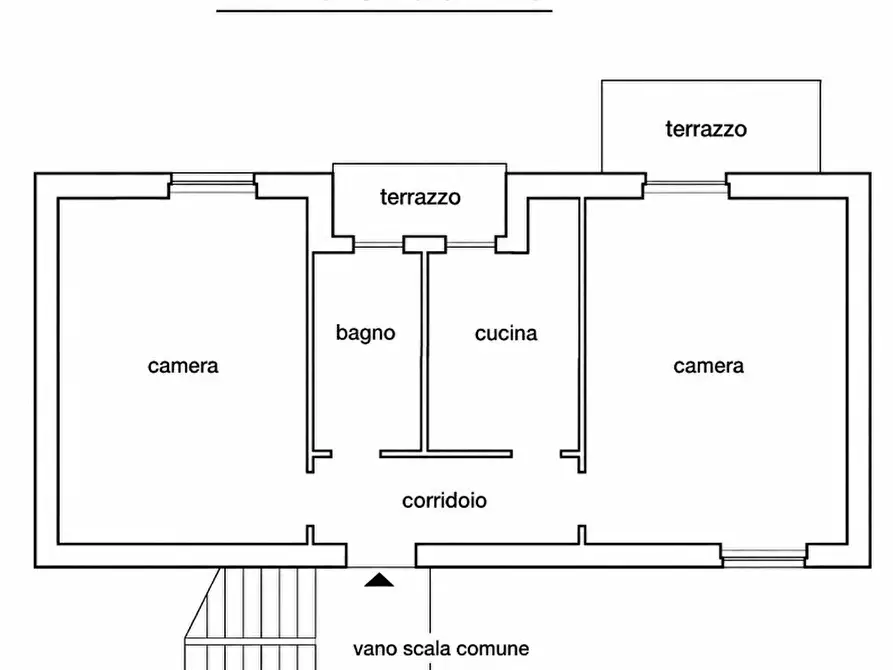 Immagine 2 di Quadrilocale in vendita  in Via Enrico Fermi 4/3 a Tortona