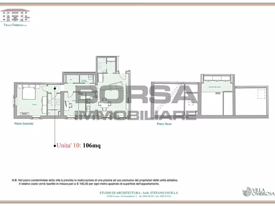 Immagine 8 di Pentalocale in vendita  in Via Ombrosa 8 a Livorno