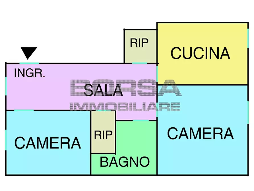 Immagine 1 di Quadrilocale in vendita  in via del forte san Pietro 16 a Livorno