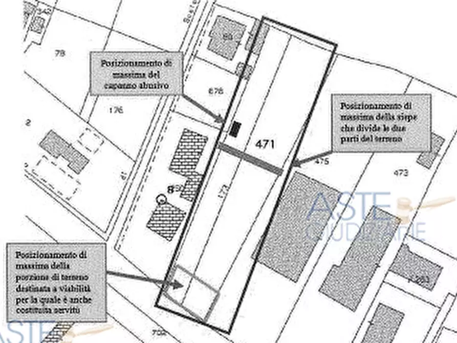 Immagine 1 di Terreno industriale in vendita  a Longiano