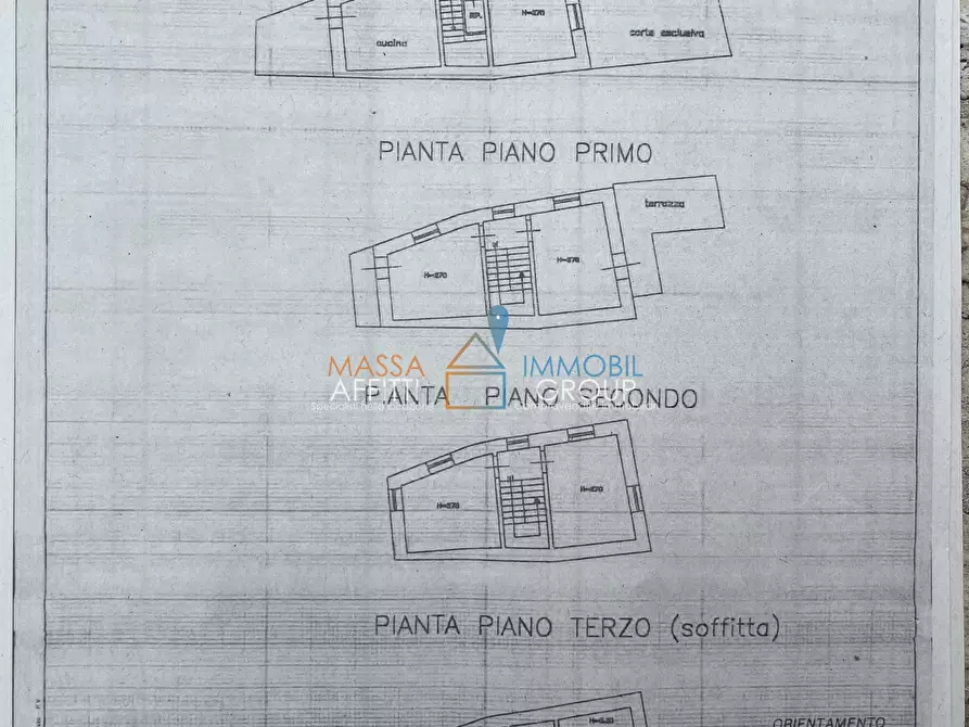 Immagine 30 di Terratetto in vendita  in Via San Maria 3 a Montignoso