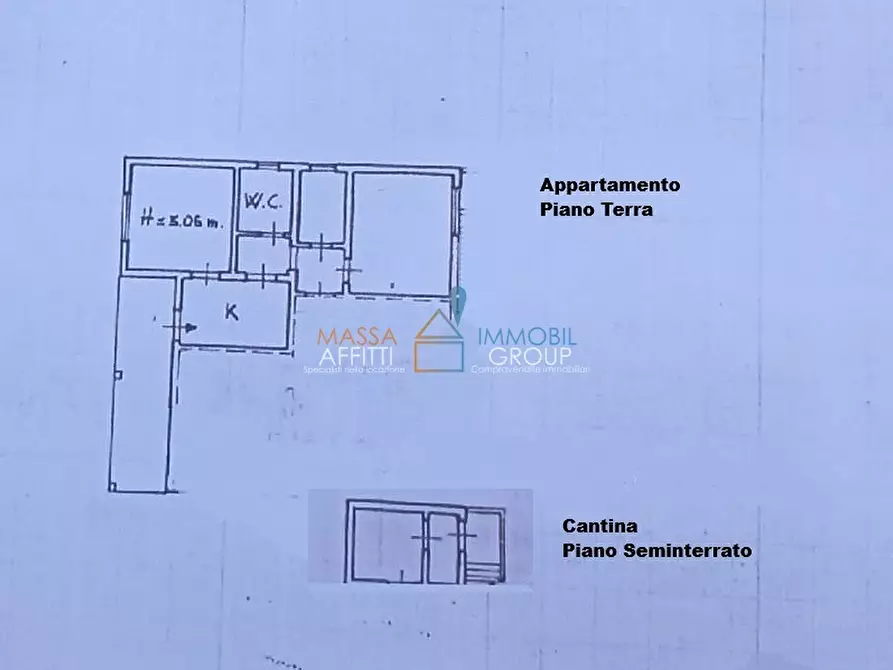Immagine 9 di Porzione di casa in vendita  in Via Tinelli 55 a Massa