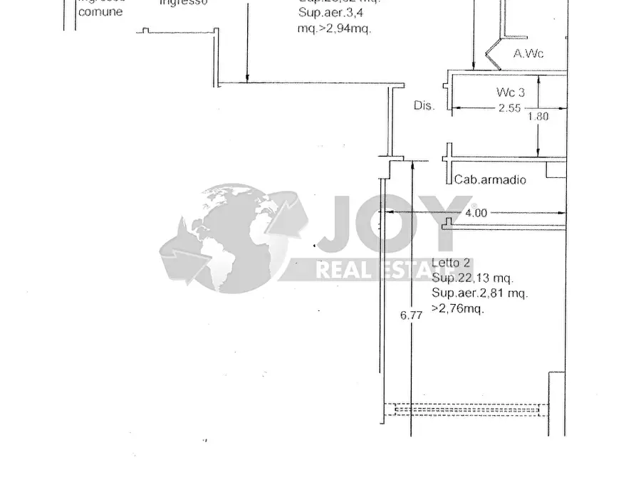 Immagine 2 di Appartamento in vendita  in Piazza Mazzini Giuseppe 38A a Lecce