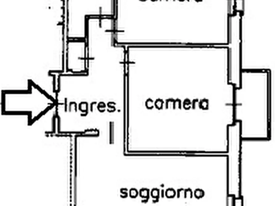 Immagine 36 di Trilocale in vendita  a Ciriè