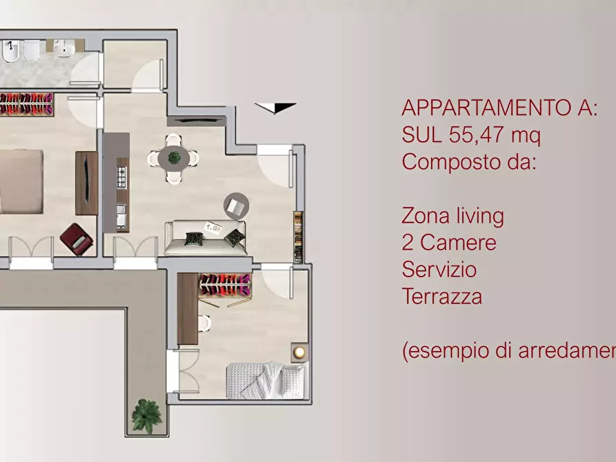 Immagine 22 di Trilocale in vendita  in Via Adelaide Ristori a Firenze