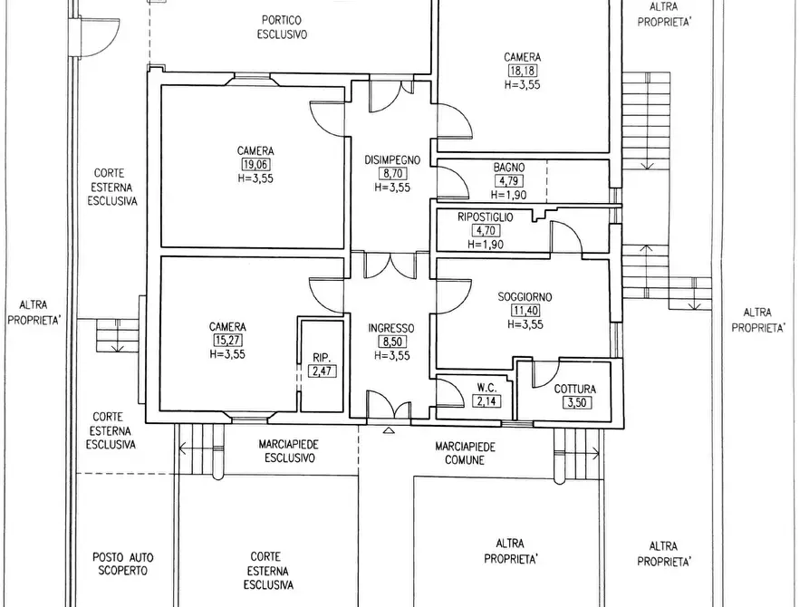 Immagine 15 di Villetta a schiera in vendita  in Viale Italia a Follonica