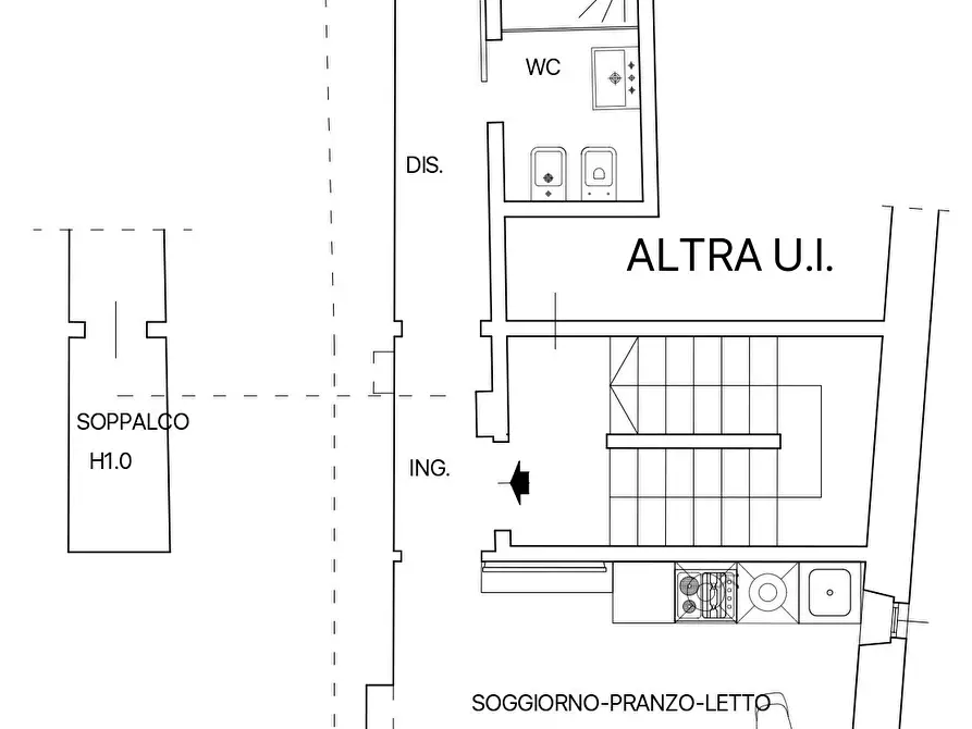 Immagine 19 di Monolocale in vendita  in Via Guelfa a Firenze