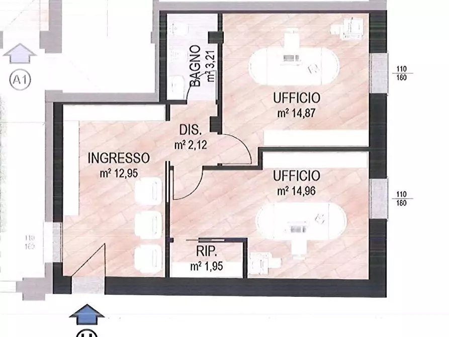 Immagine 21 di Ufficio in vendita  in Via Albertini Ponente 52 a Crevalcore