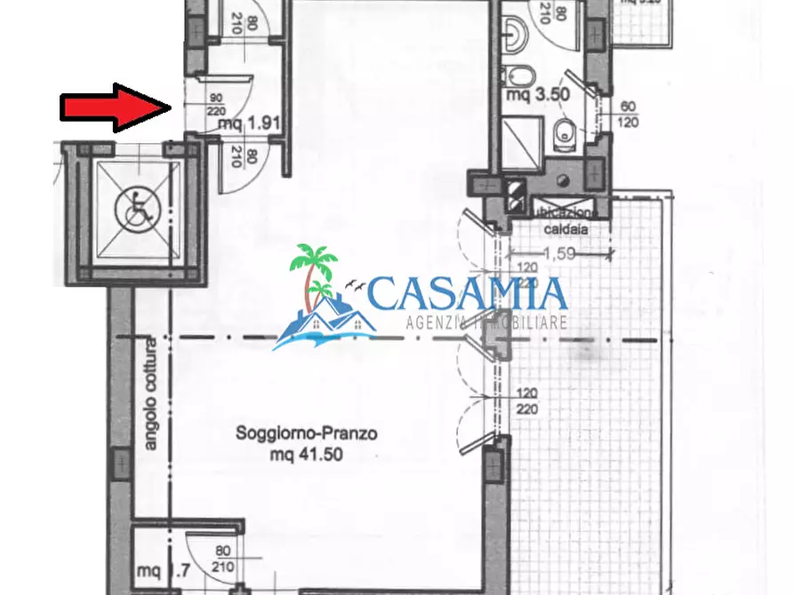 Immagine 32 di Trilocale in vendita  in via Voltattorni a San Benedetto Del Tronto