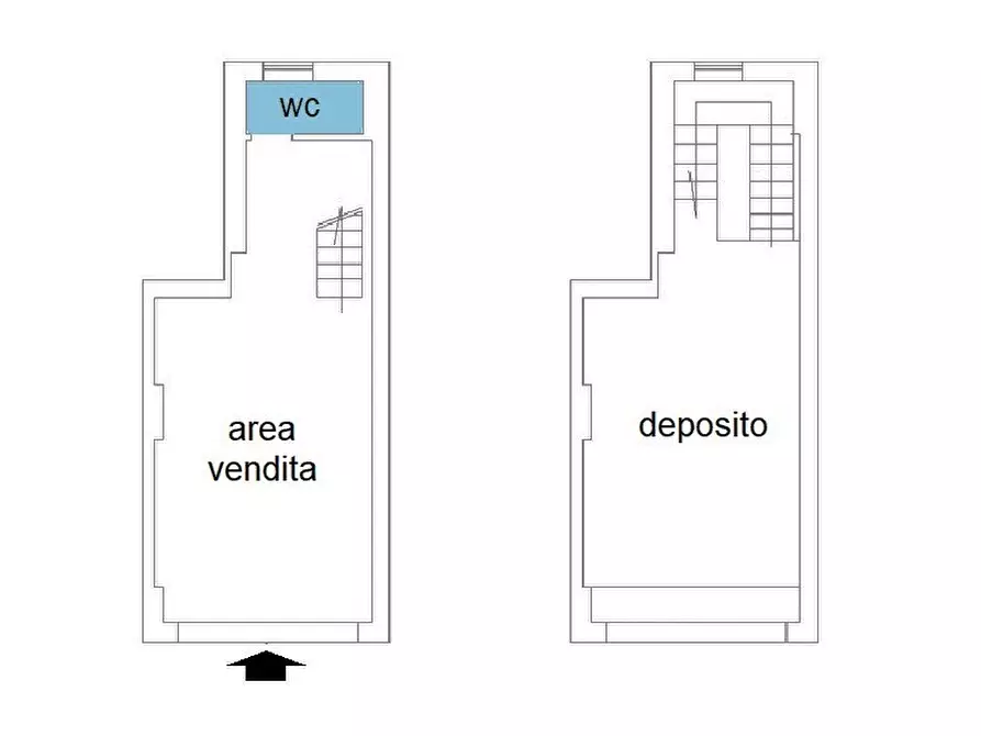 Immagine 10 di Locale commerciale in vendita  in Viale dei Bizantini 23 a Catanzaro