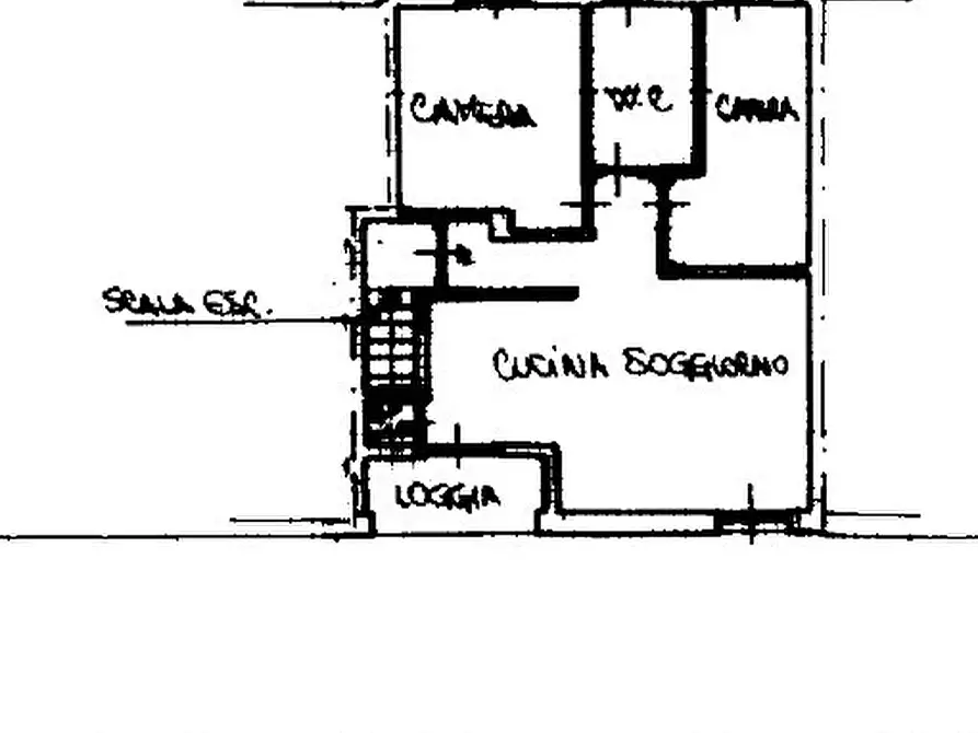 Immagine 14 di Trilocale in vendita  in Via Don Omobono Piotti 40 a Pezzaze