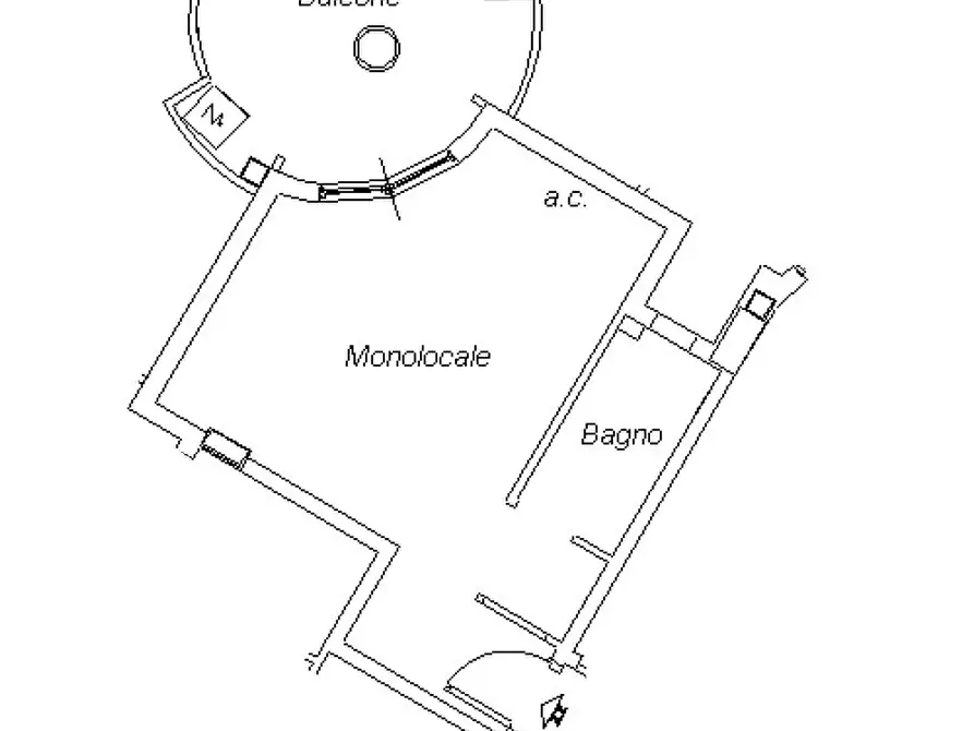 Immagine 17 di Monolocale in vendita  in Via Venezia 33a a Fiano Romano