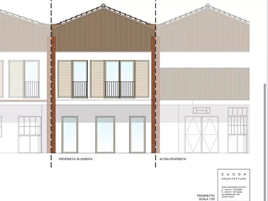 Immagine 9 di Villetta a schiera in vendita  in STRADA TETTI BERTOGLIO 84 BIS a Torino