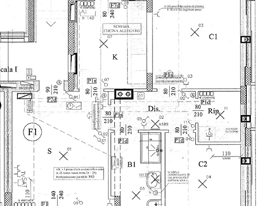 Immagine 66 di Quadrilocale in vendita  in viale fabrizio de andrè 49 a Grugliasco