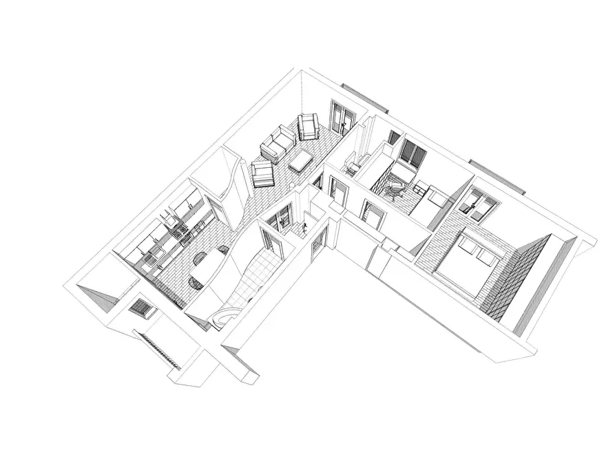 Immagine 67 di Quadrilocale in vendita  in via trecate 15 a Torino