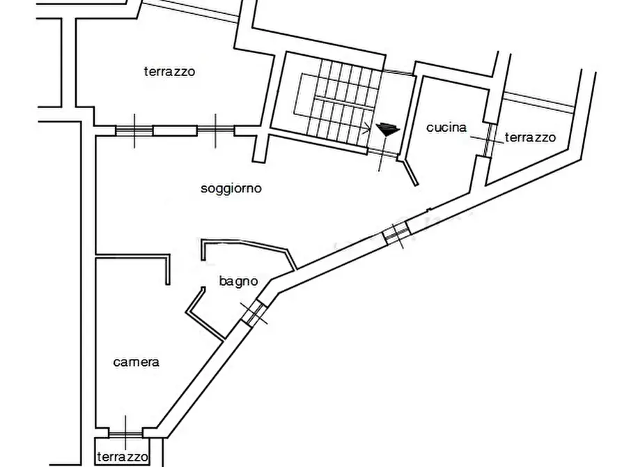 Immagine 2 di Trilocale in vendita  in Borgata Ponte 59 a Garlenda