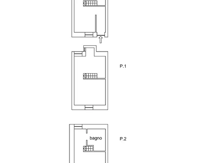 Immagine 2 di Terratetto in vendita  in Via alla Chiesa 6 a Castiglione Chiavarese