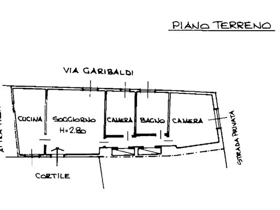 Immagine 2 di Pentalocale in vendita  in Via Antonio Gramsci 70 a Predosa