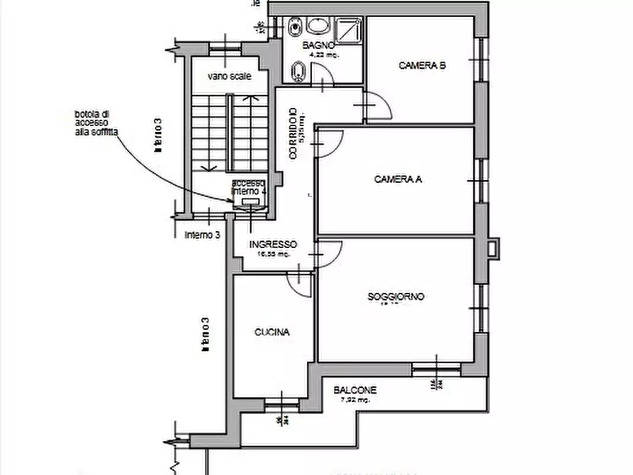 Immagine 2 di Quadrilocale in vendita  in Via Privata Bosena 24 a Rapallo
