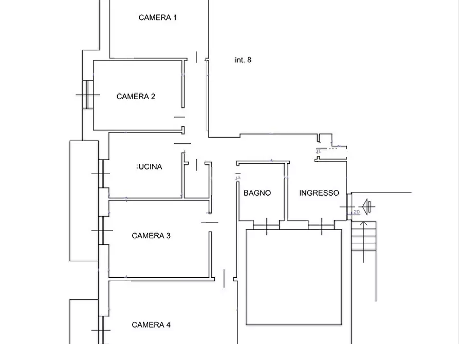 Immagine 2 di Pentalocale in vendita  in Via Tullio Molteni 7 a Genova