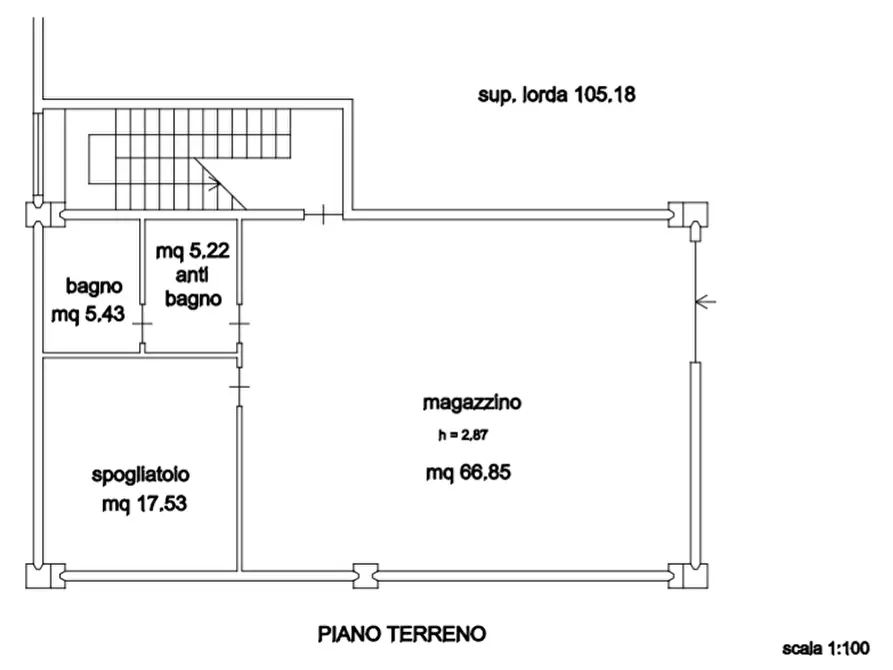 Immagine 3 di Attività artigianale in vendita  in Via Vallestura 25 D a Masone