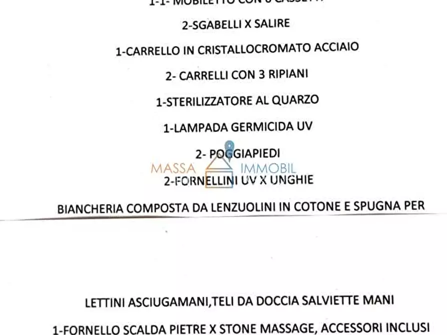 Immagine 6 di Attività commerciale in vendita  in Via Alberica 12 a Massa