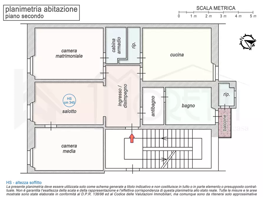 Immagine 25 di Quadrilocale in vendita  in Piazza della Vittoria a Livorno