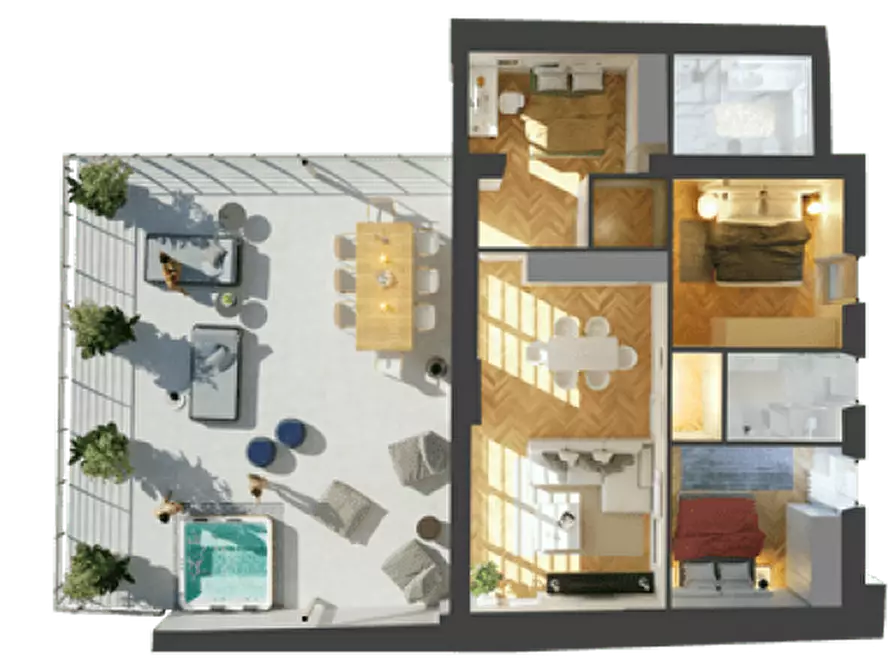 Immagine 2 di Attico in vendita  in Passeggiata Cadorna 83 a Alassio