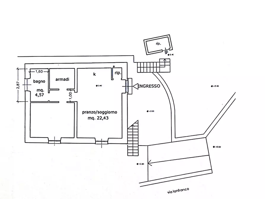 Immagine 32 di Trilocale in vendita  in Via Lanfranco Alberico 44 a Genova