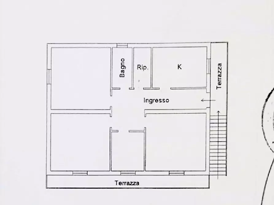 Immagine 10 di Pentalocale in vendita  in Via Umbria 49 a Montepulciano