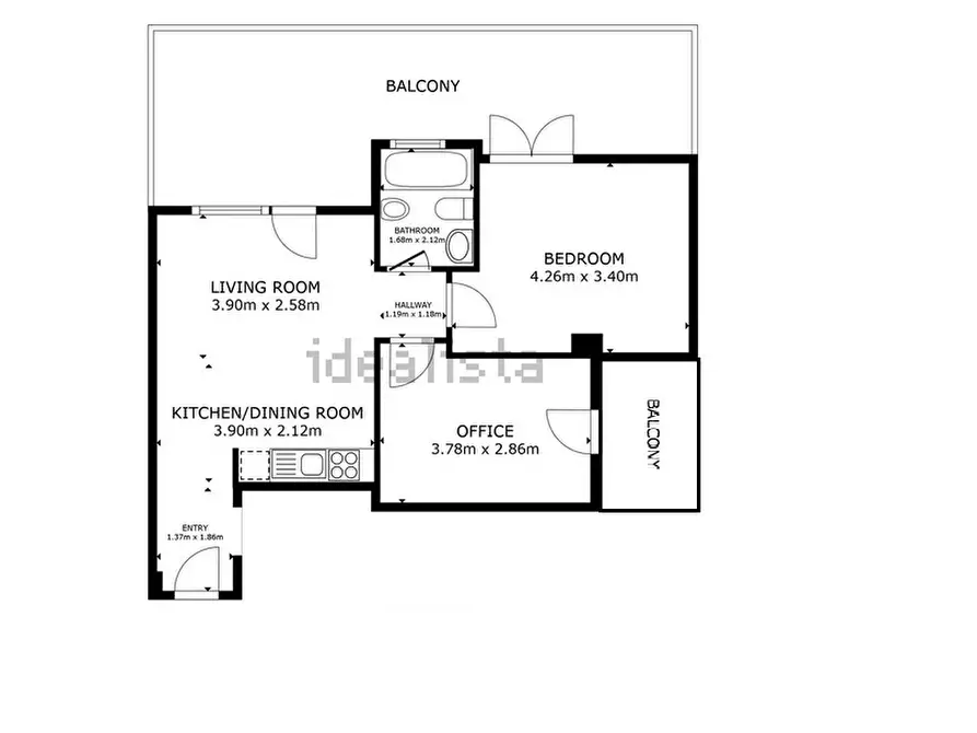 Immagine 34 di Trilocale in vendita  in via del fosso scilicino a Roma