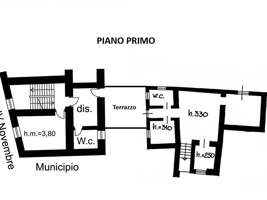 Immagine 49 di Pentalocale in vendita  in Piazza Umberto 1 a Tovo San Giacomo