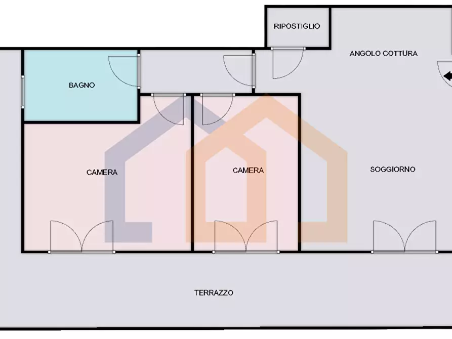 Immagine 21 di Quadrilocale in vendita  in Via Privata Vistamare 6 a Savona