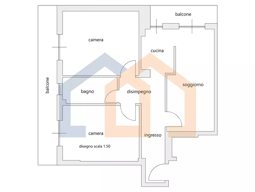 Immagine 19 di Quadrilocale in vendita  in Via Napoleone Buonaparte 1 a Alassio