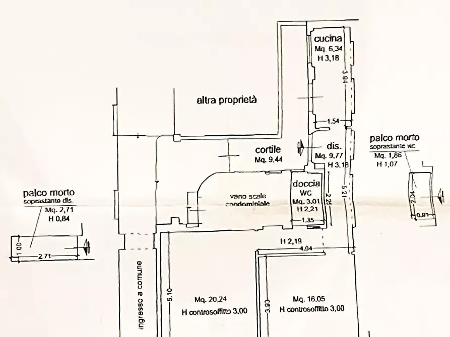 Immagine 15 di Trilocale in vendita  in Via Magenta a Firenze