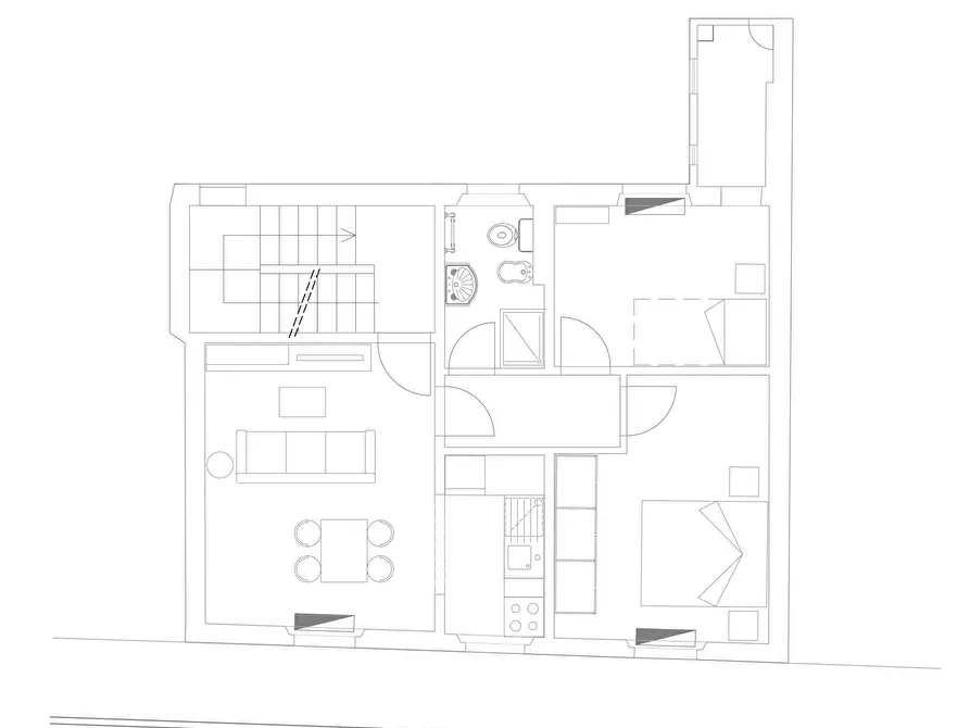 Immagine 26 di Trilocale in affitto  in Via Caracciolo a Firenze