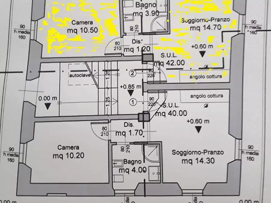 Immagine 10 di Bilocale in vendita  a Cupra Marittima