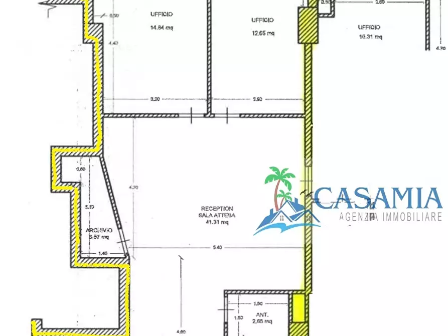Immagine 14 di Ufficio in affitto  a San Benedetto Del Tronto
