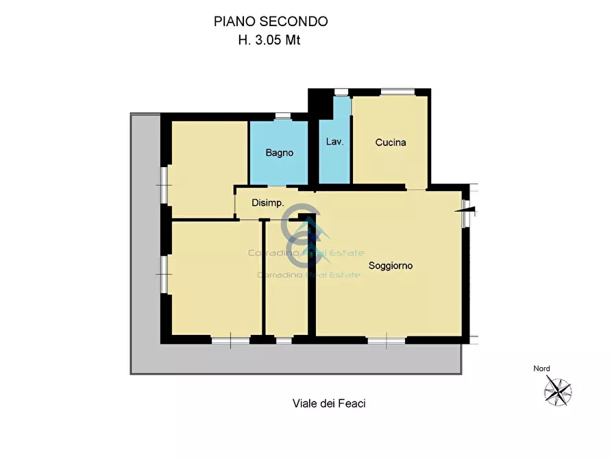 Immagine 24 di Quadrilocale in vendita  in Viale dei Feaci 2711 a Squillace