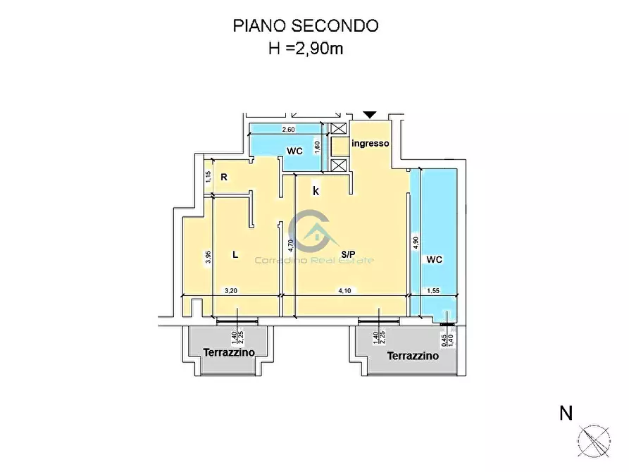 Immagine 20 di Bilocale in affitto  in via Poliporto 14 a Soverato