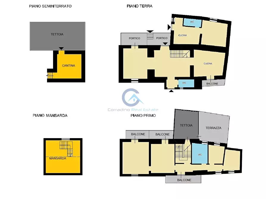 Immagine 31 di Villetta a schiera in vendita  in Via Scopelliti 23 a Marcellinara