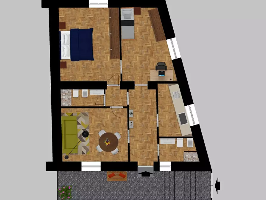 Immagine 17 di Trilocale in vendita  in via Lungomare Stefano Pugliese 54 a Catanzaro