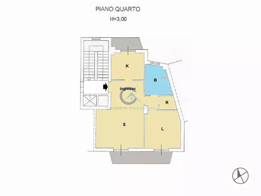 Immagine 19 di Trilocale in vendita  in Viale Vincenzo de Filippis 122 a Catanzaro