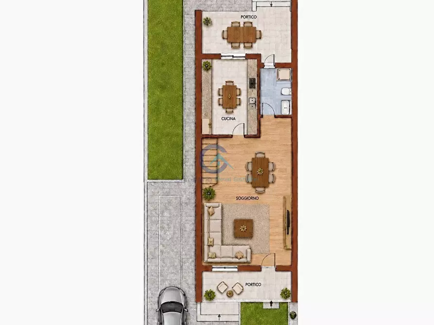 Immagine 15 di Casa bifamiliare in vendita  in Via Antonio Izzi De Falenta 78 a Catanzaro
