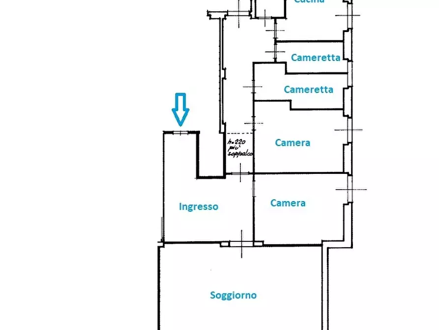 Immagine 33 di Pentalocale in vendita  in Via Nerola 16 a Roma