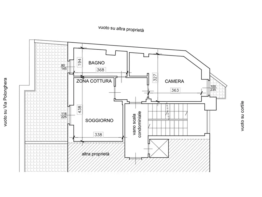 Immagine 9 di Bilocale in vendita  in Via Polonghera 46 a Torino