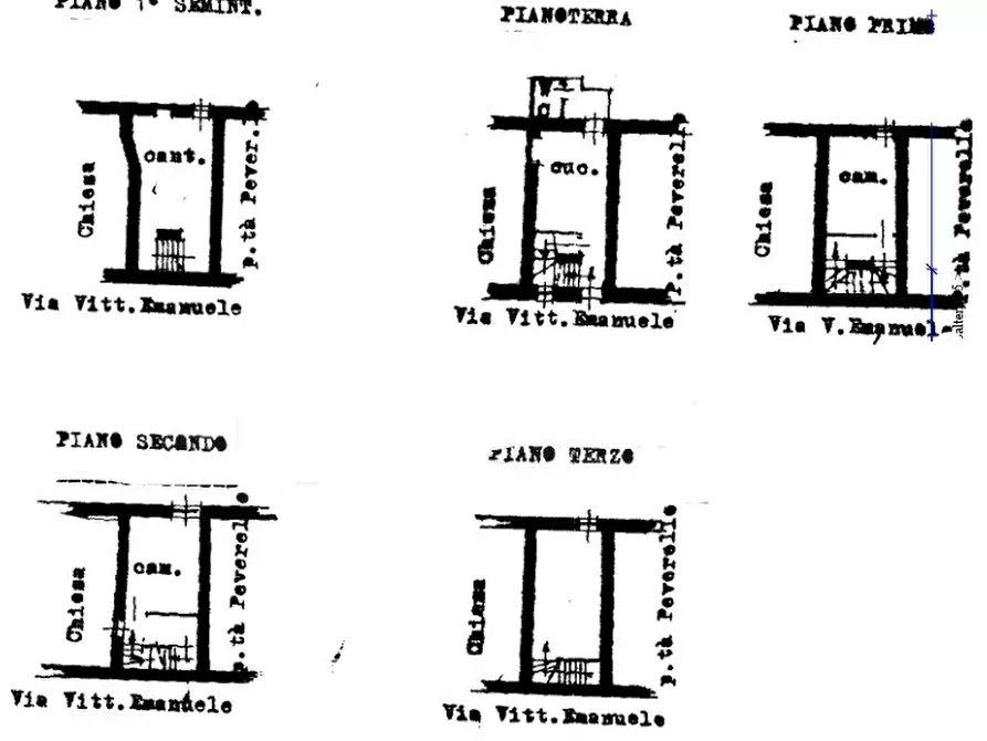 Immagine 2 di Terratetto in vendita  in Via Vittorio Emanuele 66 a Castel Vittorio